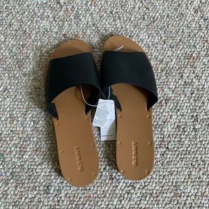 Old Navy Faux Leather Slip-ons